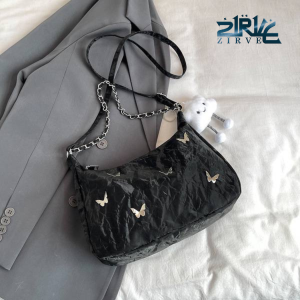 Summer Bubble Style Nylon Casual Shoulder Commuter Bag
